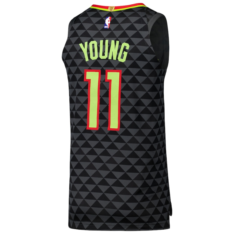 Trae Young Atlanta Hawks Nike Authentic Player Jersey - Icon Edition - Black